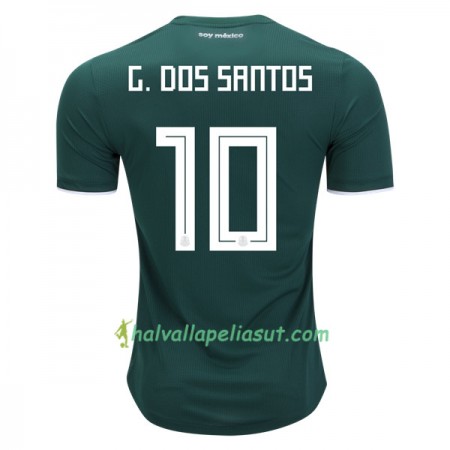 Jalkapallo Pelipaidat Meksiko G.Dos Santos 10 World Cup 2018 Kotipaita